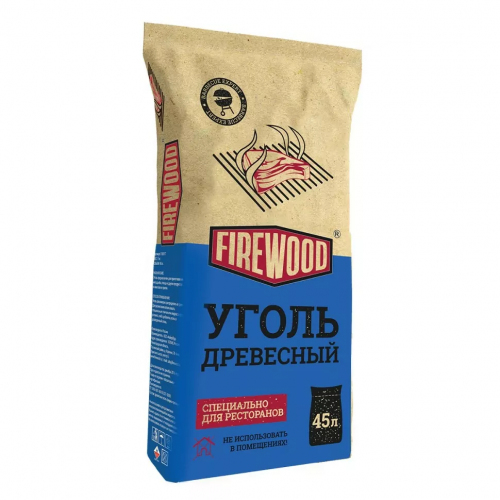 Уголь древесный Fire Wood, 45 л