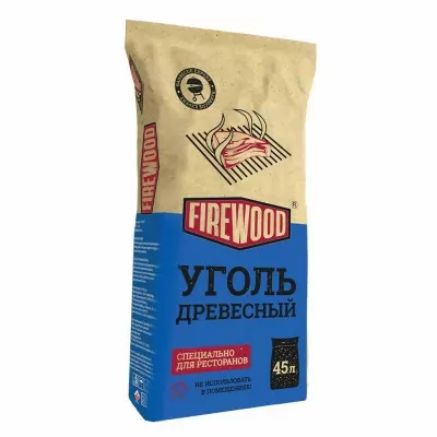 Уголь древесный Fire Wood, 45 л