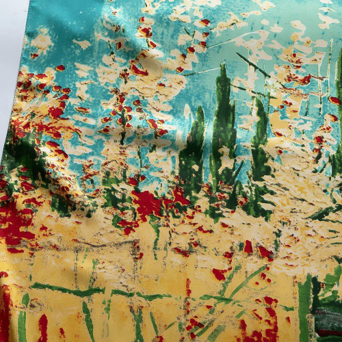 31159 Дизайнерский платок серии Живи ярко, Винсент ван Гог 