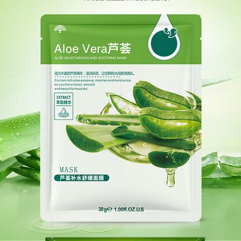 Тканевая маска для лица Aloe vera, 30г