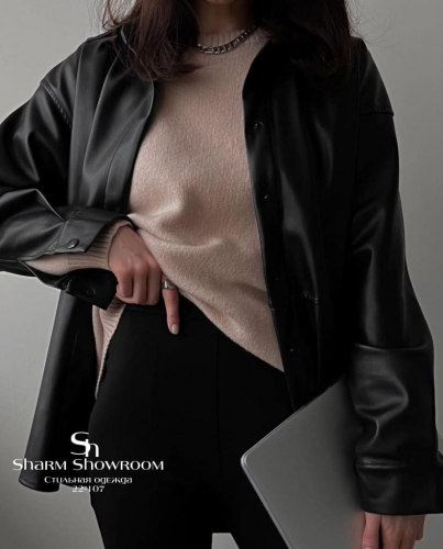 Рубашка экокожа