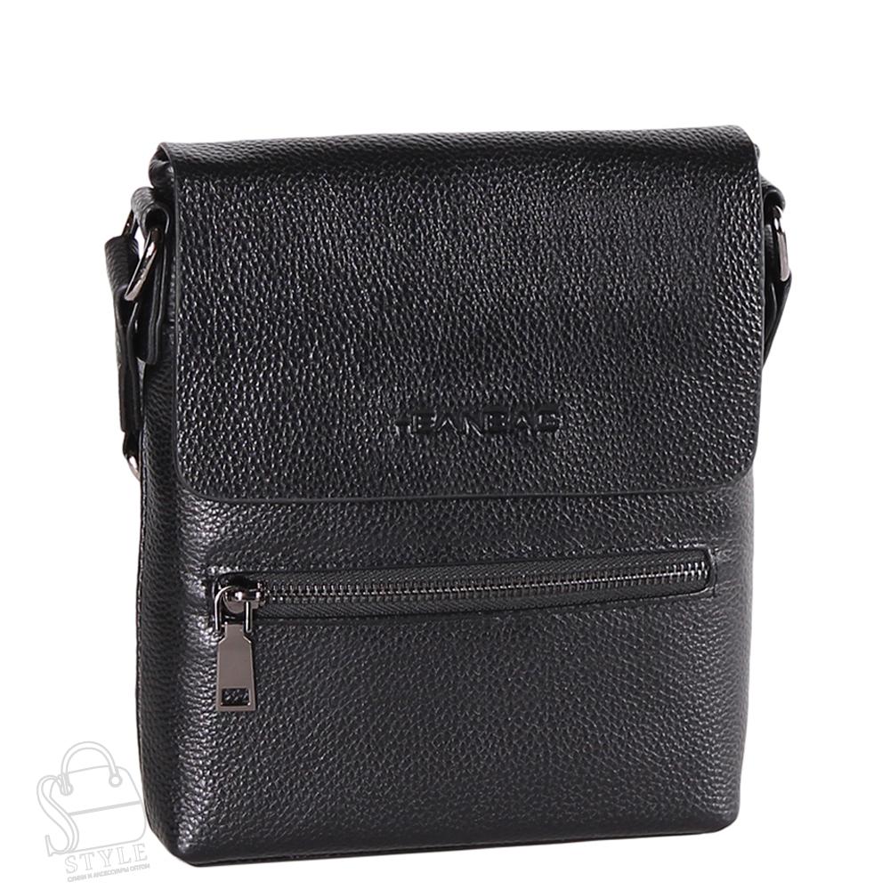 Сумка мужская кожаная 1934-3H black Heanbag