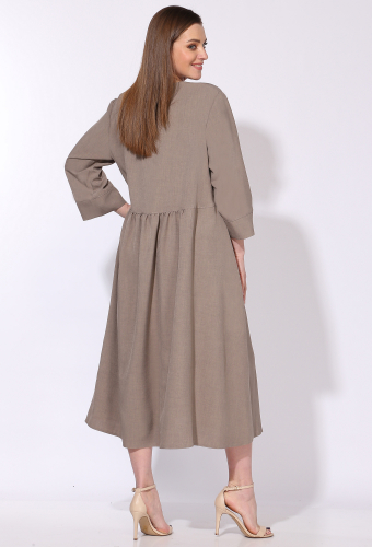 ст. цена2299руб.! Платье Anastasia Mak 952 коричневый
