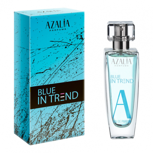 Парфюмерная вода для женщин In trend blue, 50 мл, Azalia Parfums