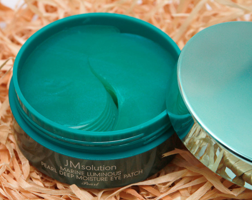 Гидрогелевые патчи с морским комплексом JM Solution Marine Luminous Pearl Deep Moisture Eye Patch