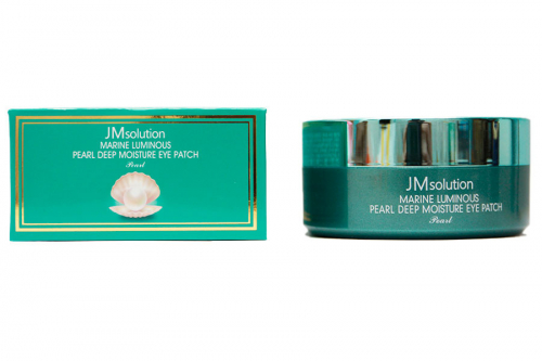 Гидрогелевые патчи с морским комплексом JM Solution Marine Luminous Pearl Deep Moisture Eye Patch