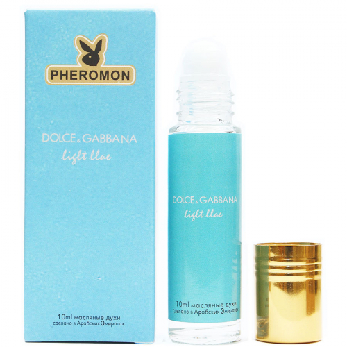 Духи с феромонами  Дольче & Габбана Light Blue for women 10 ml (шариковые) (копия)