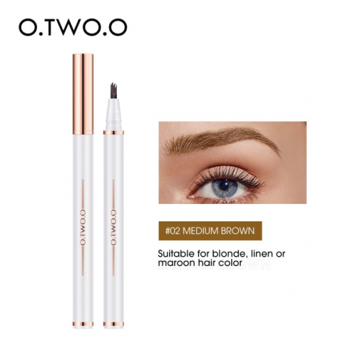 Карандаш для бровей O.TWO.O арт. 1013 #02 (Medium Brown) 2 ml