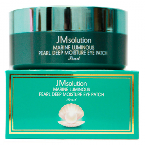 Гидрогелевые патчи с морским комплексом JM Solution Marine Luminous Pearl Deep Moisture Eye Patch