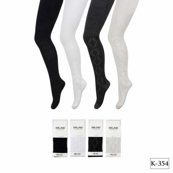 Колготки детские K-354 Belino Ажурные АССОРТИ