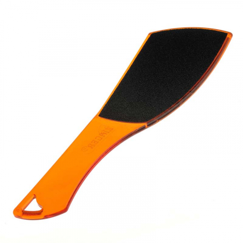 zo-RA-76 orange терка педикюрная наждачная двухсторонняя