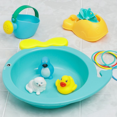 Набор игрушек для игры в ванне «Улиточка с наполнением»