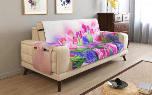 Дивандек на 3х местный диван с подлокотниками, 195*165 см. + 30 см. клапан арт. ДДСМ023-05306-СД.М0006