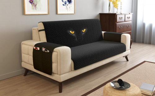 Дивандек на 3х местный диван с подлокотниками, 195*165 см. + 30 см. клапан арт. ДДСМ023-18282-СД.М0006