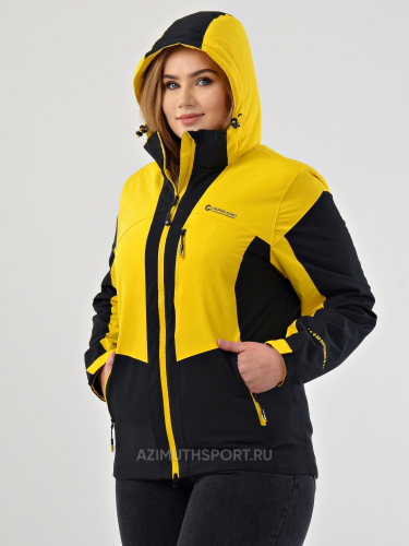 Женская куртка Super Euro 7802-W09Т (БР) Желтый