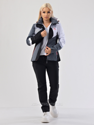 Женская куртка Super Euro 7802-W05 Серый