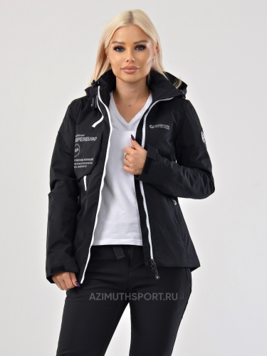 Женская куртка Super Euro 7802-W10 Черный