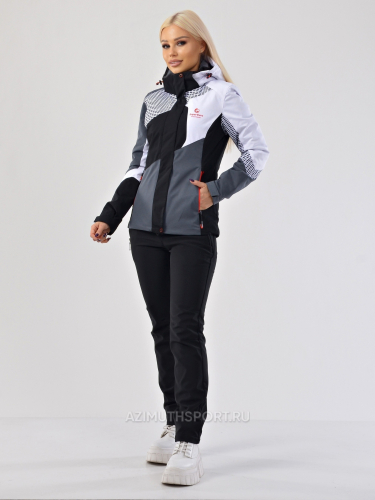 Женская куртка Super Euro 7802-W05 Серый