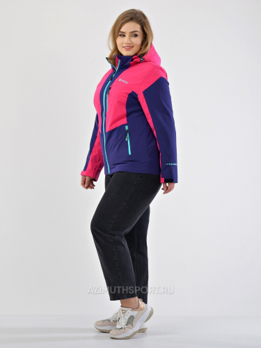 Женская куртка Super Euro 7802-W09Т (БР) Фуксия