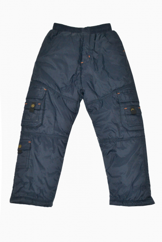 Утепленные штаны для мальчика KIDSTAR Cn908, черный