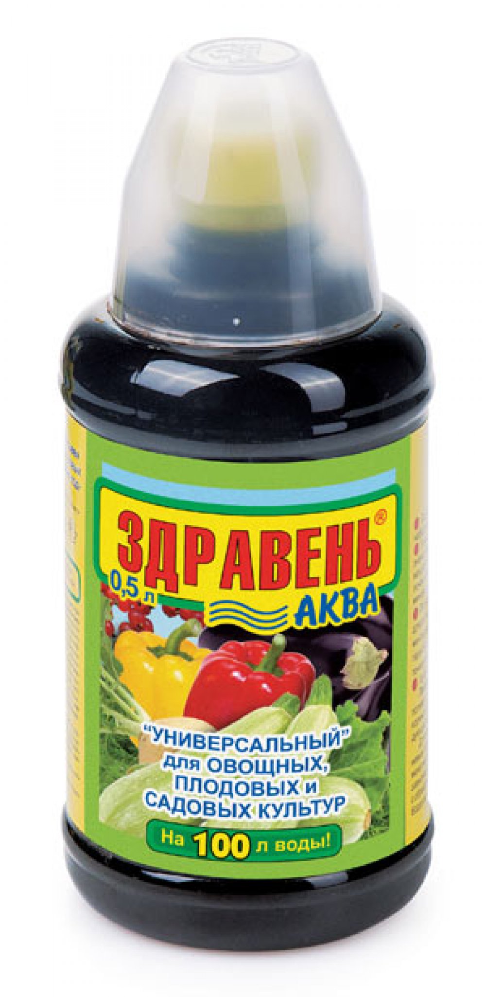 ЗДРАВЕНЬ Аква Универсал 0,5л с мерн.стаканч. х12. Ваше Хозяйство