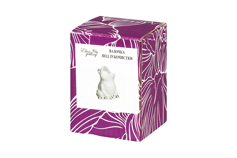 Вазочка п/зубоч. 5,5*4,8*6,5 см 30 мл