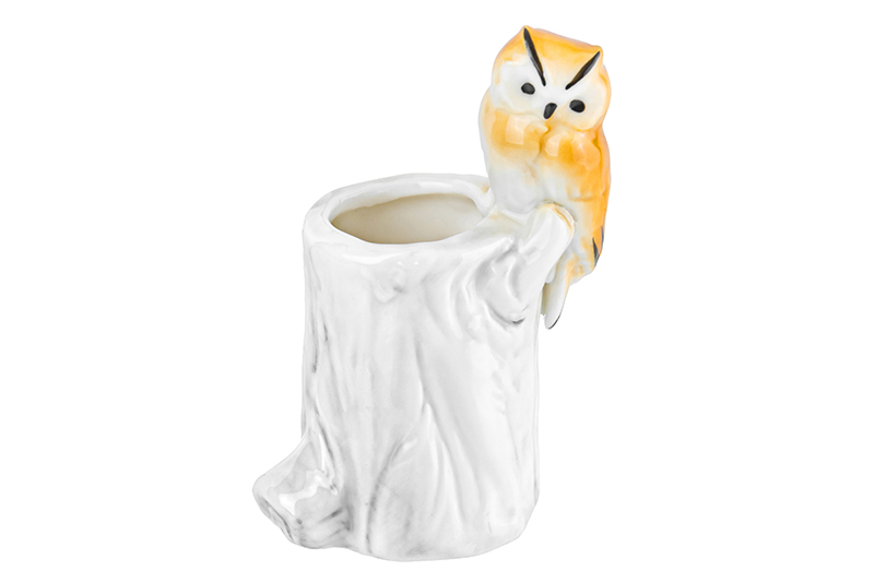 Вазочка п/зубоч. 5,5*3,5*8 см 25 мл