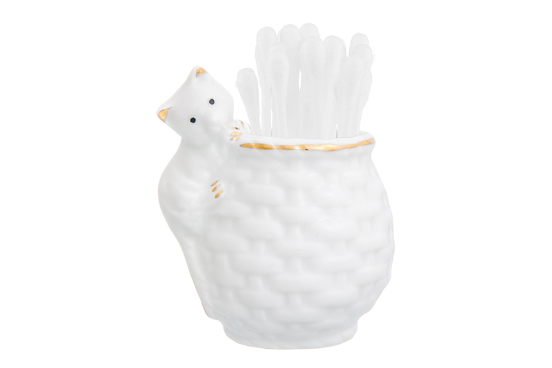 Вазочка п/зубоч. 5,8*4,5*7,5 см 50 мл