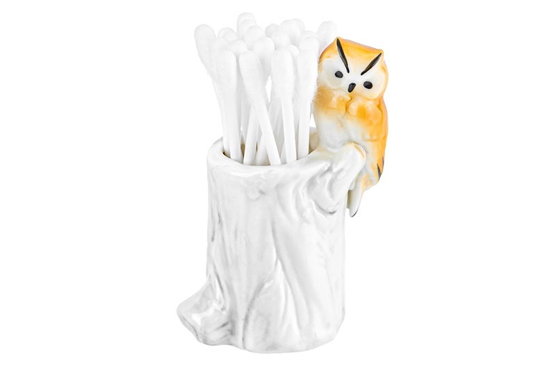 Вазочка п/зубоч. 5,5*3,5*8 см 25 мл