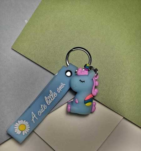 Игрушка «Sitting unicorn blue trinket » 5 см, 6170