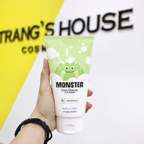 1200 рETUDE HOUSE Monster Foam Cleanser Освежающая пенка для умывания