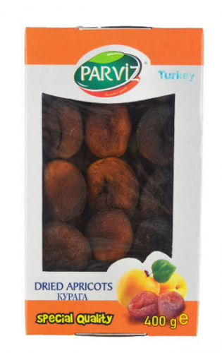 Курага шоколадная Parviz в упаковке, 400 гр.