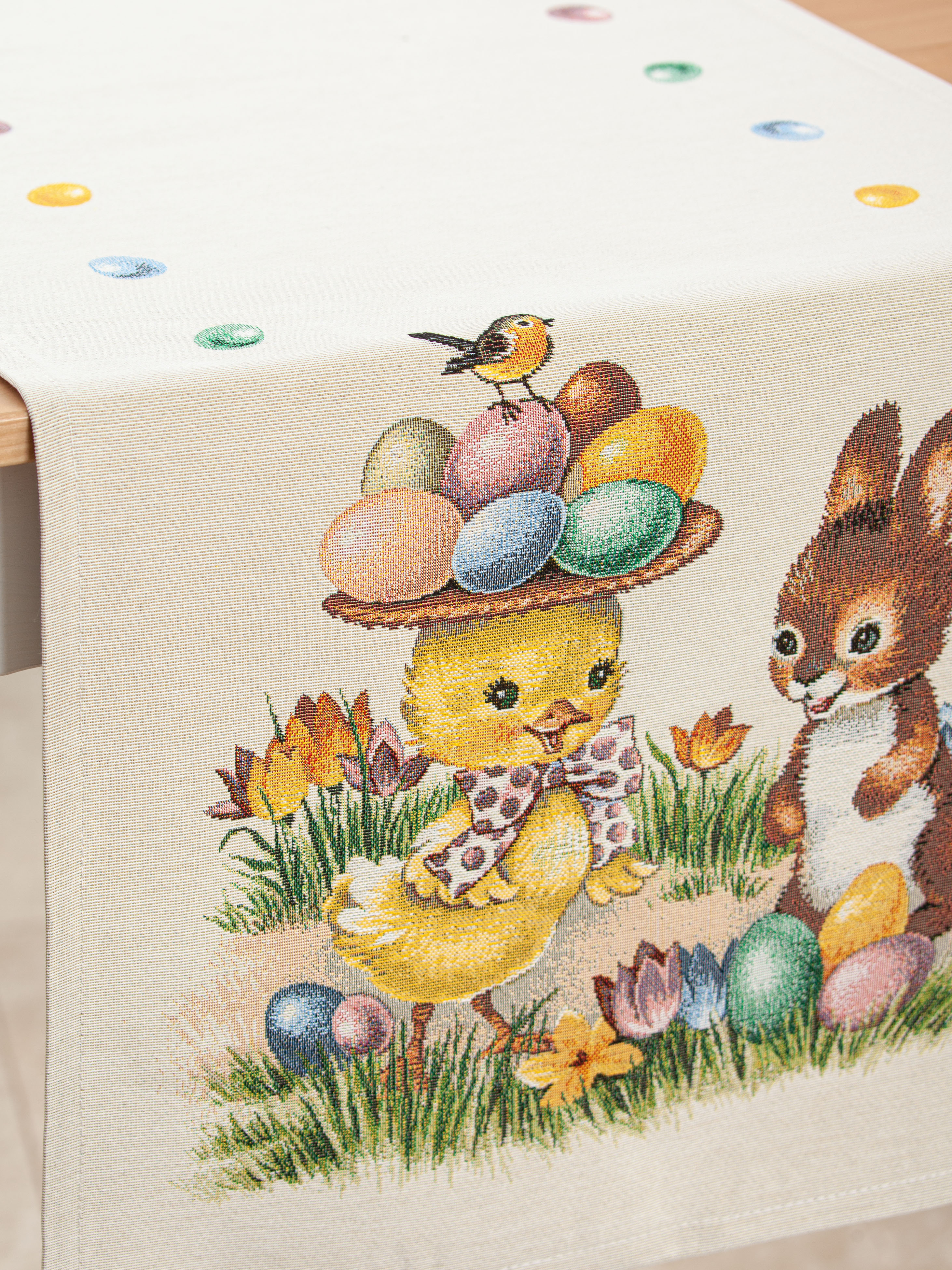 РАСПРОДАЖА Крашенки Салфетка 44х140 см 05023