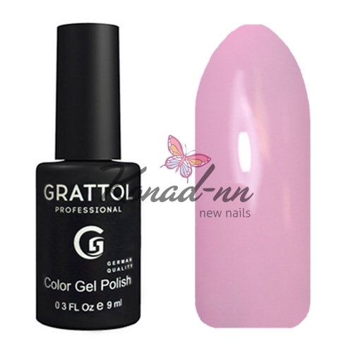 Grattol Color Gel Polish №107 Sweet Pink