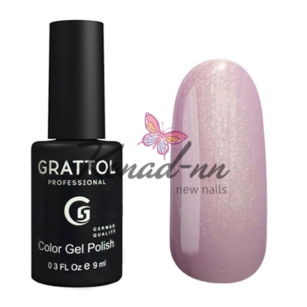 Grattol Color Gel Polish №122 Pink Pearl