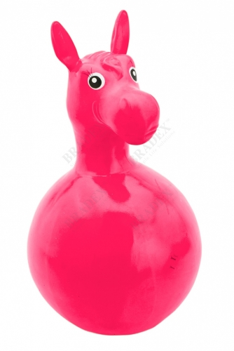 Игрушка детская ЛОШАДКА-ПОПРЫГУН розовый