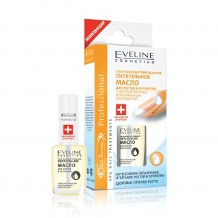 EVELINE Nail Therapy Ультраконцентрированное питательное масло для ногтей и кутикулы 12мл