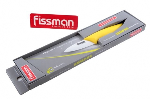 2130 FISSMAN Разделочный нож SEMPRE 8 см (керамическое лезвие)