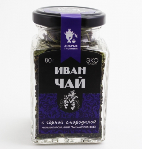 Иван-чай с черной смородиной в гранулах 80 гр