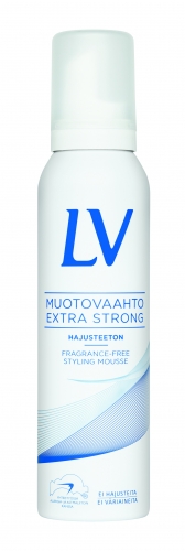 LV Мусс для волос экстрасильной фиксации без запаха, 150 мл