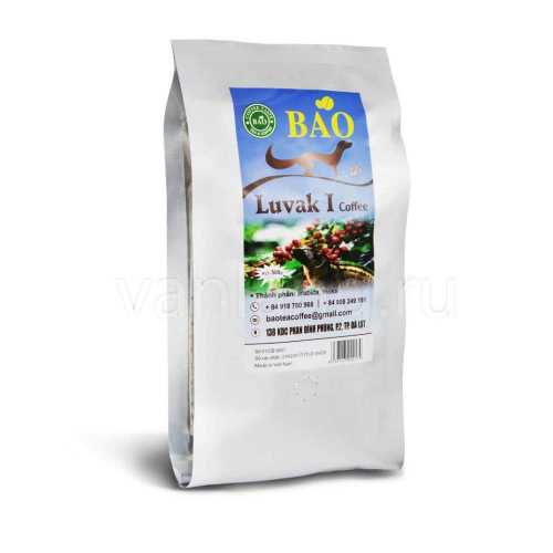 02.501 Кофе в зернах Thuy Duong - Лювак I, 500 г (LUVAK I)