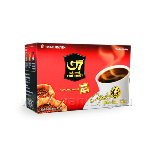 05.015 Кофе растворимый G7 Black 15 пак. х 2g (Trung Nguyen G7 Coffee)
