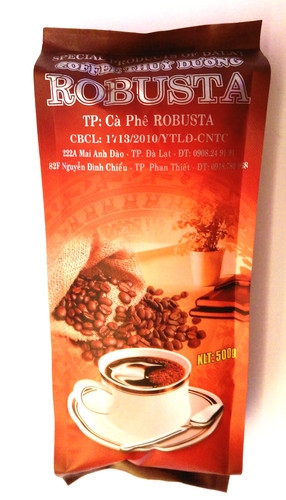 01.421 Кофе молотый Thuy Duong - Робуста, 500 г. (Robusta)