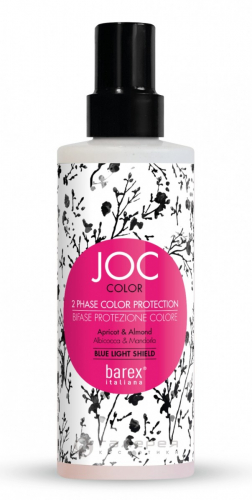 BAREX Спрей-кондиционер двухфазный для волос Стойкость цвета, абрикос и миндаль / JOC COLOR