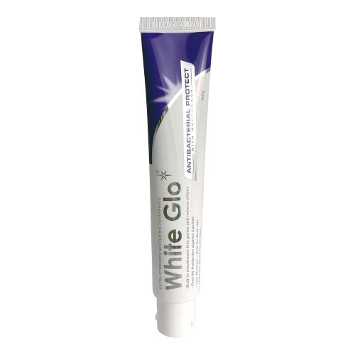 Вайт Гло зубная паста 100,0 отбеливающая с антибактериальным эффектом и ополаскивателем
