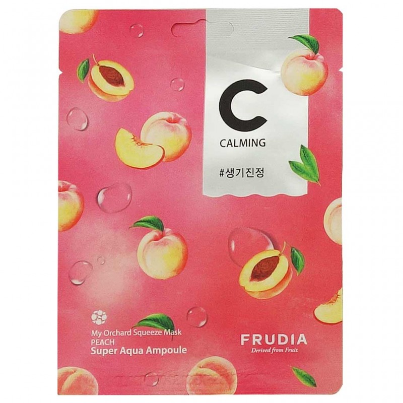 Frudia mask. Frudia my Orchard Squeeze Mask Peach. Тканевая маска с персиком. Фрудиа маска д/лица питательная с персиком 20мл. Frudia патчи с персиком в коробке.