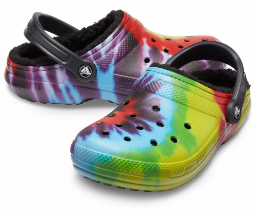 Classic Lined Tie Dye Clog