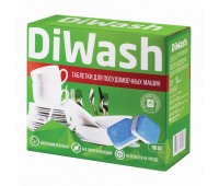 Таблетки для посудомоечных машин 100 штук, DIWASH, 604643