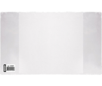 Обложка ПВХ для тетради и дневника, А5, ПИФАГОР, прозрачная, плотная, 120 мкм, 213х355 мм, 224837