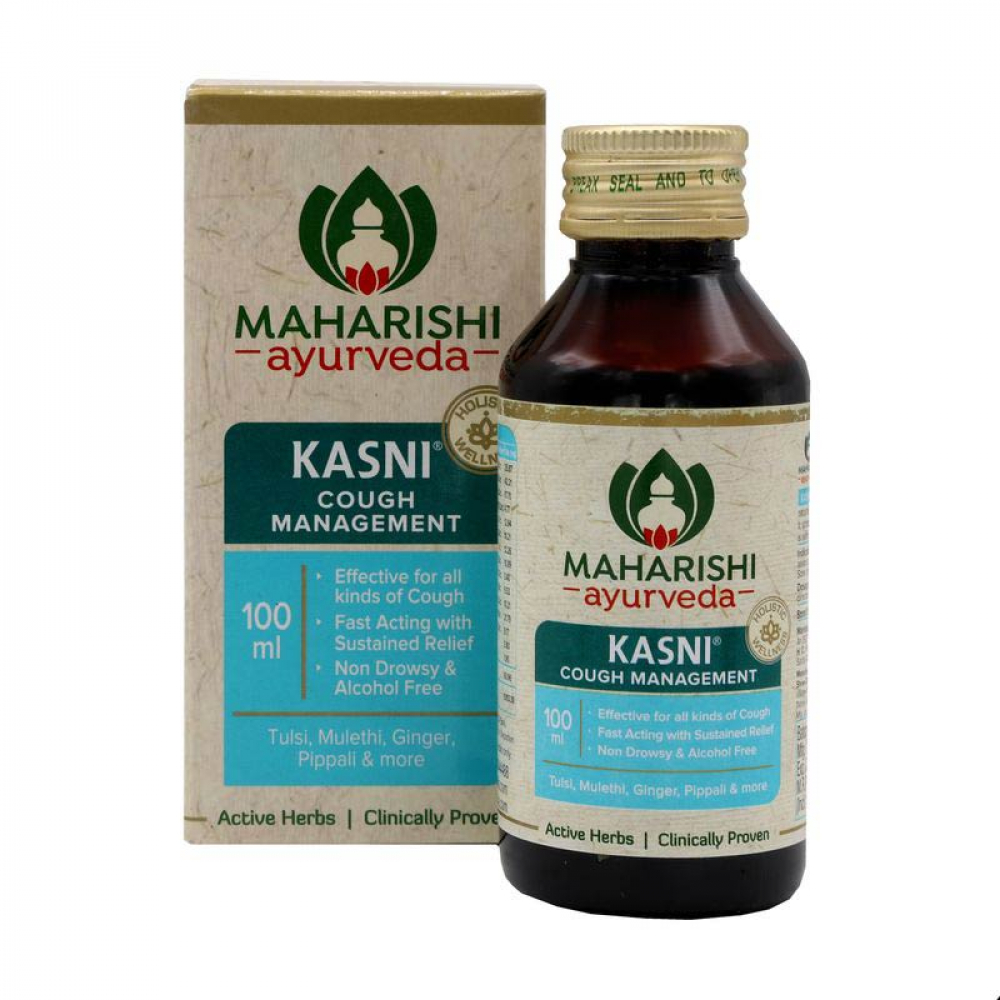 MAHARISHI AYURVEDA Kasni Касни сироп от кашля 100мл